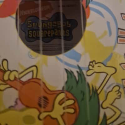 nickelodeon  spongebob hula hula  - ukulele 2000s - gloss - good image 8