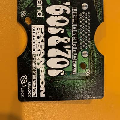 Roland SR-JV80-08 Keyboards Of The '60s & '70s Expansion Board 1990s - Green