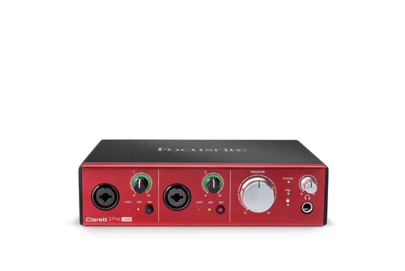 Focusrite Clarett 2Pre USB Audio Interface | Reverb