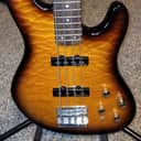 Fender Deluxe Jazz Bass 24 2005 - 2008 Tobacco Sunburst