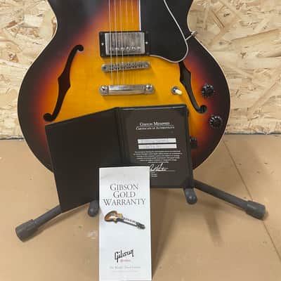 Gibson Memphis ES-335 Block 2015 - 2016 - Satin Sunburst image 2