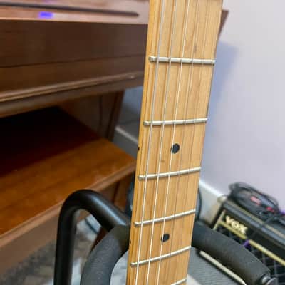 1991 Fender American Strat Burgundy image 10