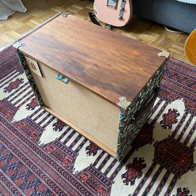 Heavy Seas 1x12 guitar cab Custom - Blackthorns / Golden Oak image 6