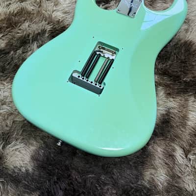 2010 Fender Custom Shop Stratocaster Loaded Body - Aged Sea Foam Green image 7