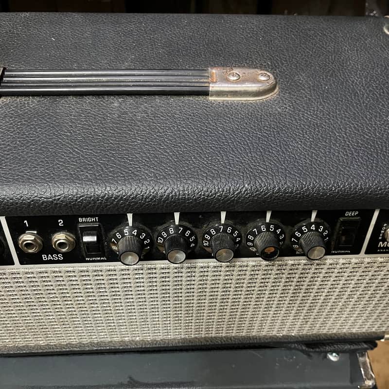 1980 – 1984 Music Man HD-150 2-Channel 150-Watt BassAmp Head B…