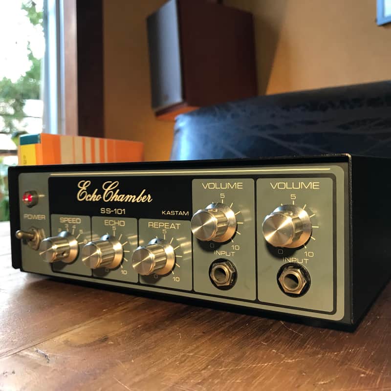 ギター KASTAM Echo Chamber SS-101 Kastam SS-101 tape echo machine. Well built, solid 8 Track echo