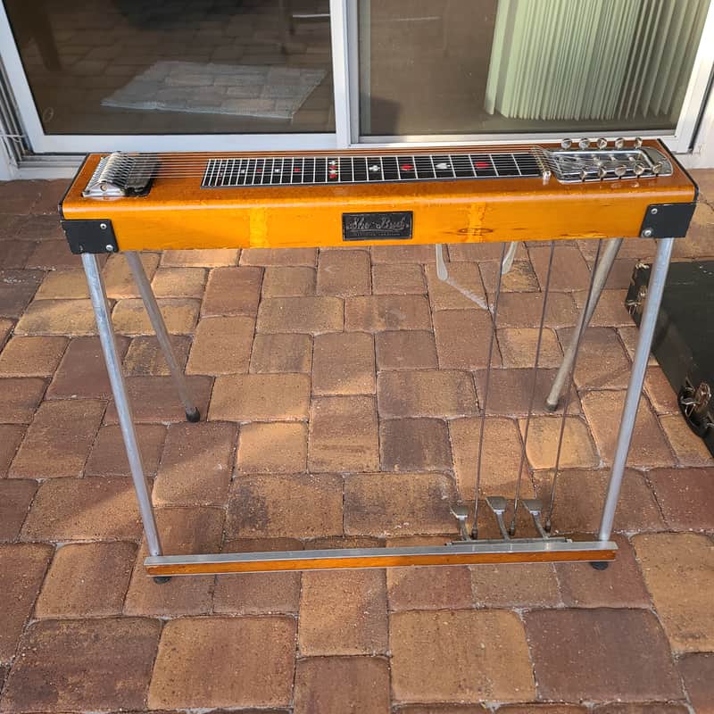 Sho Bud Maverick Pedal Steel Guitar Natural Lacquer 3X3 With Hard Case! image 1