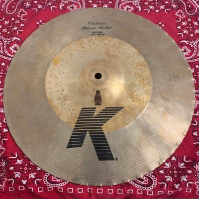 Zildjian 14.25" K Custom Hybrid Hi-Hat Cymbals (Pair) 2008 - Present - Traditional / Brilliant image 16