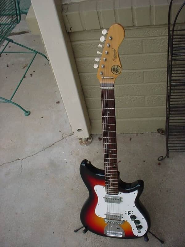 KAPA Continental USA MADE Vintage 1960's Electric Guitar HOFNER pickups image 1
