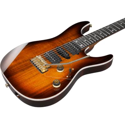 Ibanez AZ47P2K AZ Premium 6-String Electric Guitar - Dragon Eye Burst image 7