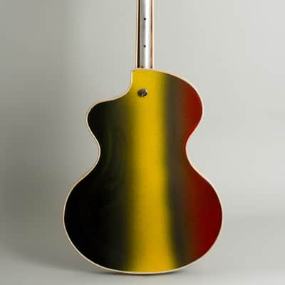 Wandre BB Model Semi-Hollow Body Electric Guitar, c. 1959, black hard shell case. image 2