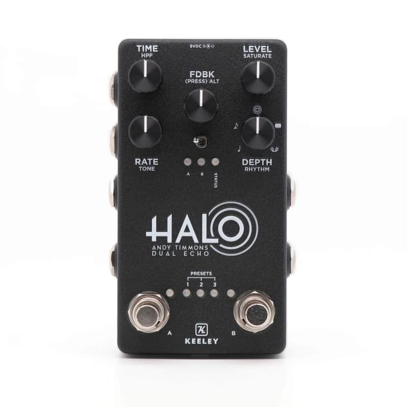 Keeley Halo Andy Timmons Signature Dual Echo 2022 - Present - Black image 1
