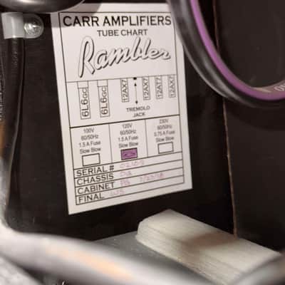 Carr Rambler 1x12" Guitar Combo 2018 - Black image 10