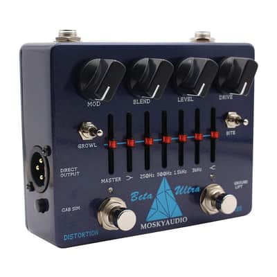 Bass Preamp Pedal with Distortion 6 Band EQ image 5