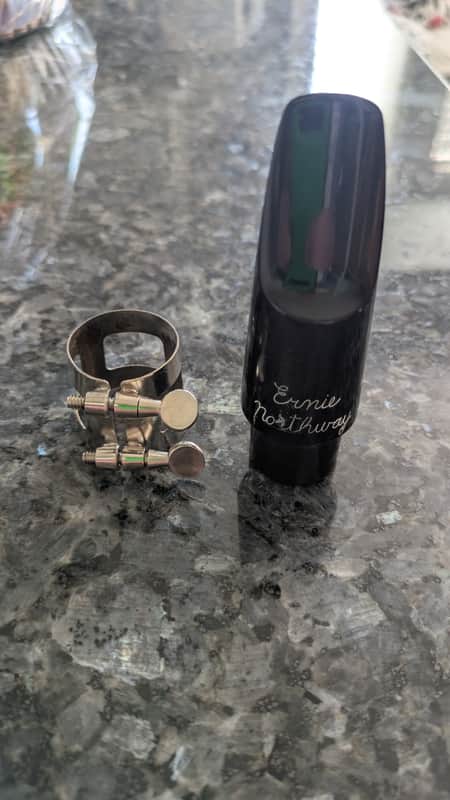 Vintage Ernie Northway composite Alto saxophone mouthpiece Alto sax Mid 90s - Black image 1