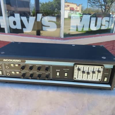 ACOUSTIC 1981 BASS HEAD MODEL 320 1 OWNER near MINT w/ MANUAL-FOOTSWITCH-WARRANTY AMAZING!! image 2