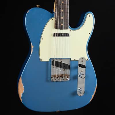 Fender Custom Shop 1963 Telecaster Relic - Aged Lake Placid Blue image 1