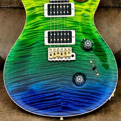 PRS (Mint) Custom 24 Artist Package 🎨 2013 - Aqua Verde Fog image 3
