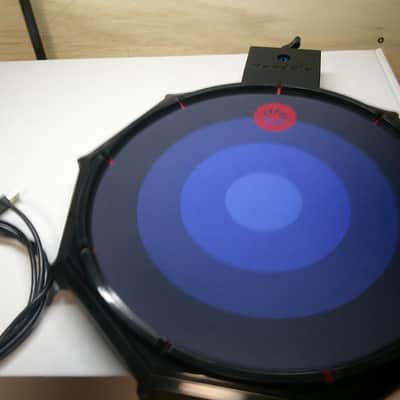Synesthesia Mandala Drum V3 - USB & 5-PIN MIDI Controller Pad - Black and Blue image 2
