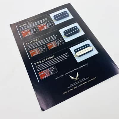 Dean Pickups Flyer – A New Era of Tone 2008 image 3