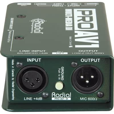 Radial Engineering R8001112 Pro AV1 Direct Box image 2