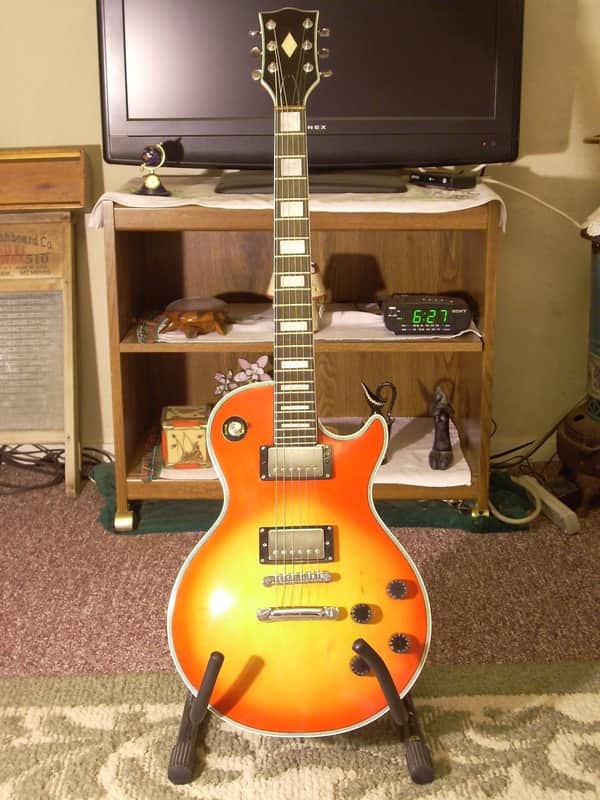 Kent Les Paul Copy 70's Sunburst | Reverb
