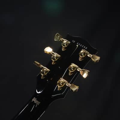 Gibson Custom Shop Les Paul Axcess Custom w/ Ebony Fingerboard Floyd Rose Gloss Ebony - LPXC7EBGF1E 308 image 8