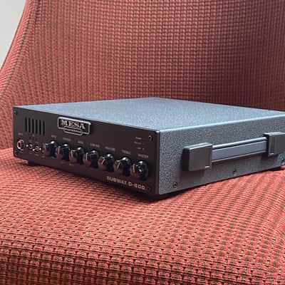 Mesa Boogie Subway D-800 800-Watt Bass Amp Head 2015 - Present - Black image 8