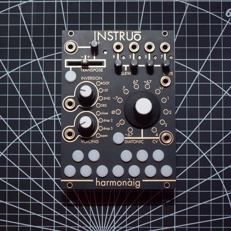 Instruo harmonaig Eurorack Synthesizer Module 2016 - Present - Black image 1