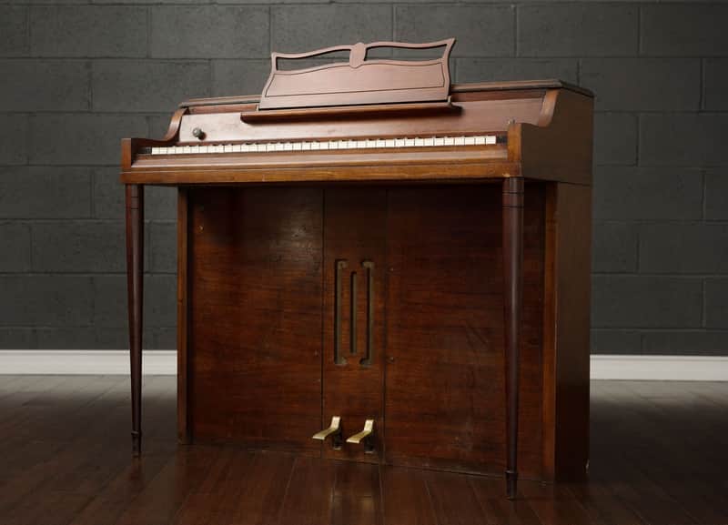 Wurlitzer 700 Electronic Piano in Mahogany image 1