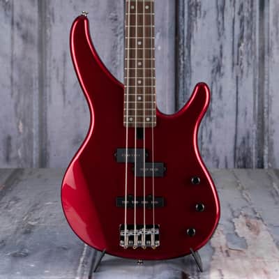 Yamaha TRBX174 Electric Bass, Metallic Red image 1