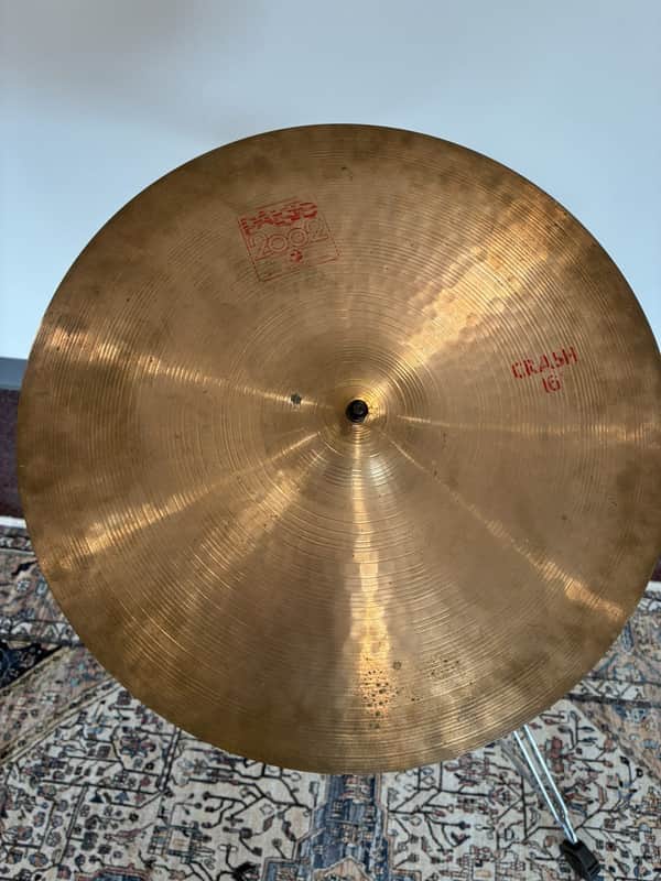 Paiste 2002 16" Crash Cymbal image 1