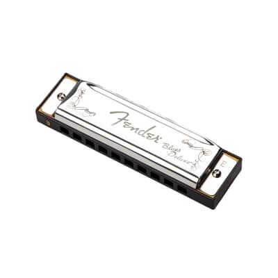 Fender Model Blues Deluxe 3 Pack of Harmonicas in the Keys of C , G & A image 2