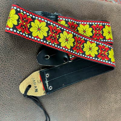 NOS Ace Style Strap Yellow and Red - 1970s image 3