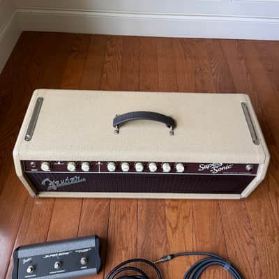 Fender Super-Sonic 60 Guitar Amp Head - Blonde image 6