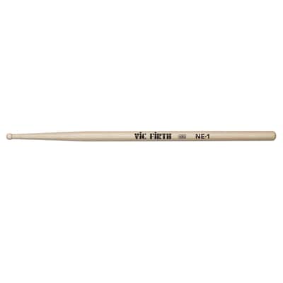 Vic Firth NE-1 Mike Johnston Drumsticks Wood Tip image 2