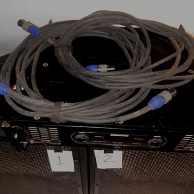 Pair of JBL MPro 415 Monitors w/ Samson SX-1800 pwr Amp & Spkr cables image 10