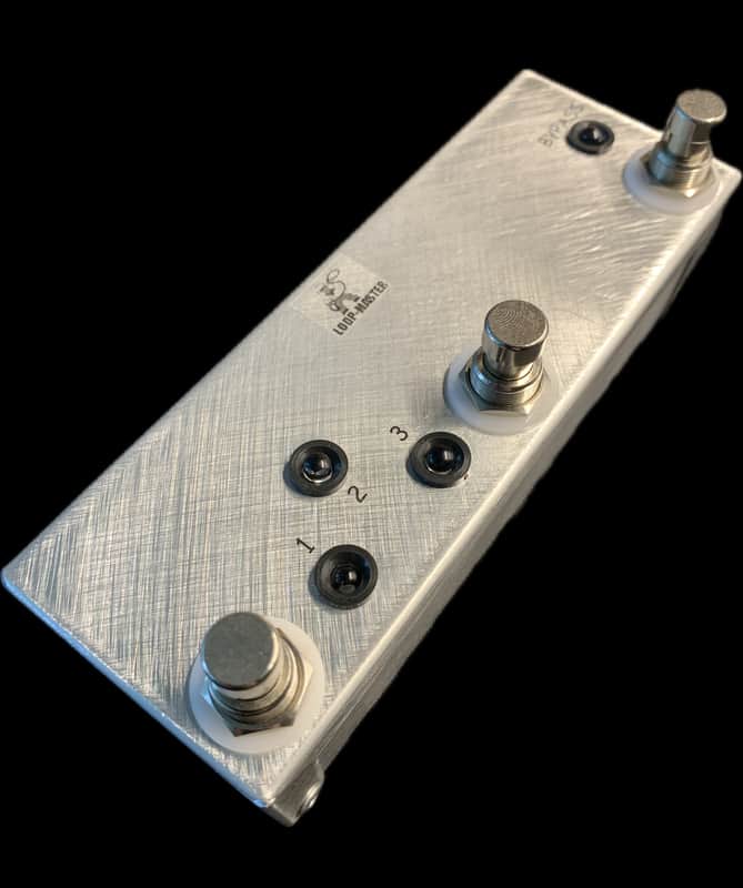 Loop-Master Pedals ABC True Bypass Looper Pedal Loop Switcher w/Master Bypass Strip IN STOCK! image 1