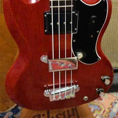 Gibson EB-0 1962 Cherry with OHSC image 4