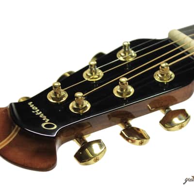 Ovation Elite 2078 AX-4 Deep Contour Acoustic/Electric Guitar - Natural w/ Case image 15