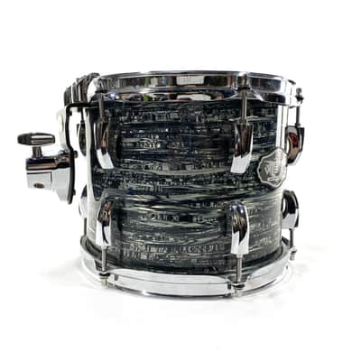 Used Pearl Vision Birch Black Strata Rack Tom Black 10x8 image 2