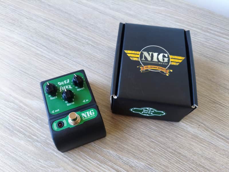 NIG/GNI Music Octafuzz – Rare Boutique Brazilian Octave Fuzz (Andy Timmons’ Choice) - Original Box & Manual image 1