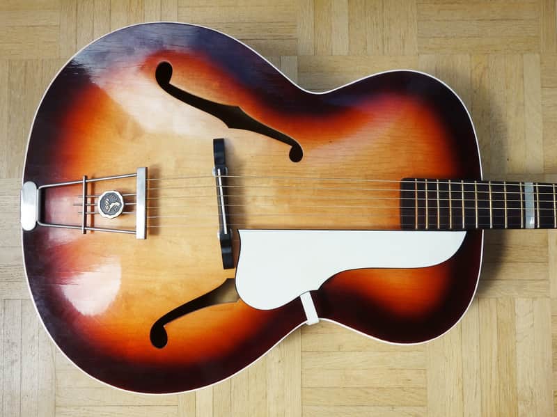 HOPF Archtop guitar  ~1959 German vintage - FREE SHIPPING TO THE USA image 1
