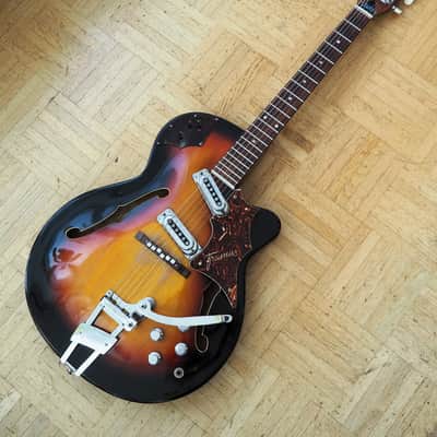 VIDEO! Framus 5/110 Atlantik Thinline Guitar ~1965 made in Germany image 2