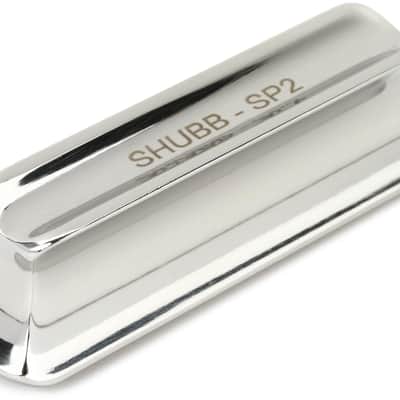 Shubb SP2 Solid Stainless Steel Slide - Semi-bullet Tip with Double Cutaway image 1