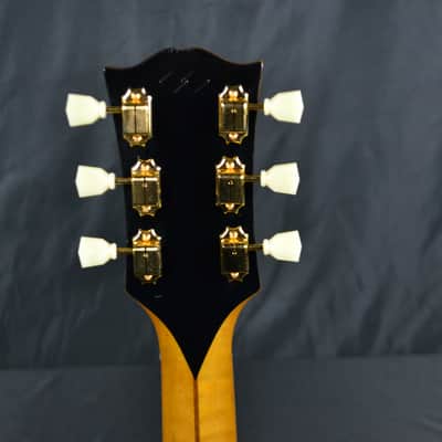 Epiphone Inspired by Gibson 1957 SJ-200 Reissue with Hard Shell Case - Antique Natural image 8