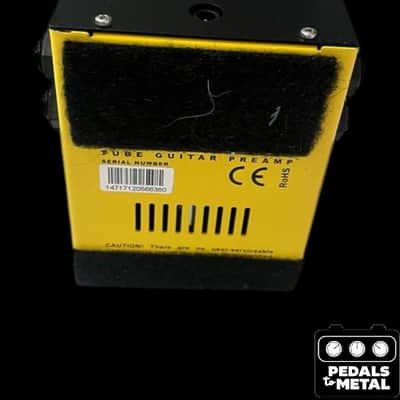 AMT Electronics SS-11B (Modern) Guitar Preamp 2010s - Black/Yellow - X18170 image 7