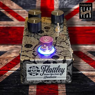 Flattley Boutique Effects Pedals Guitar Platinum Range - Revolution Dynamic Overdrive Pedal image 1