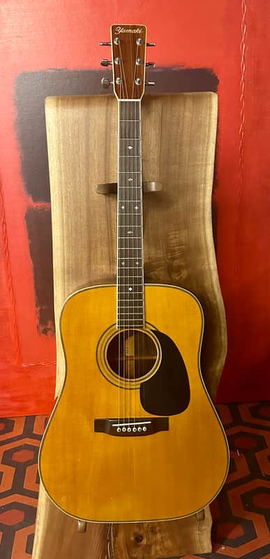 1970s Yamaki R-60 Square Shoulder Dreadnought - Made In Japan - Fine Player! image 1