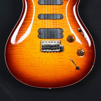 PRS 513 from 2007 in sunburst with original hardcase image 3